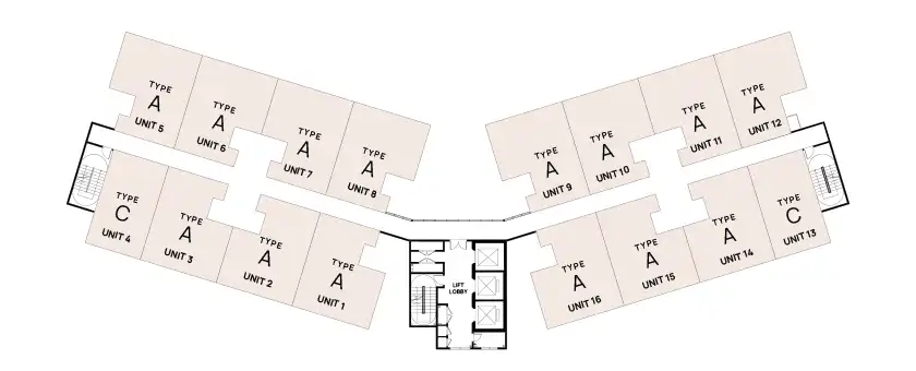 Residensi Armani Putra | Floor Plans | L5-L24