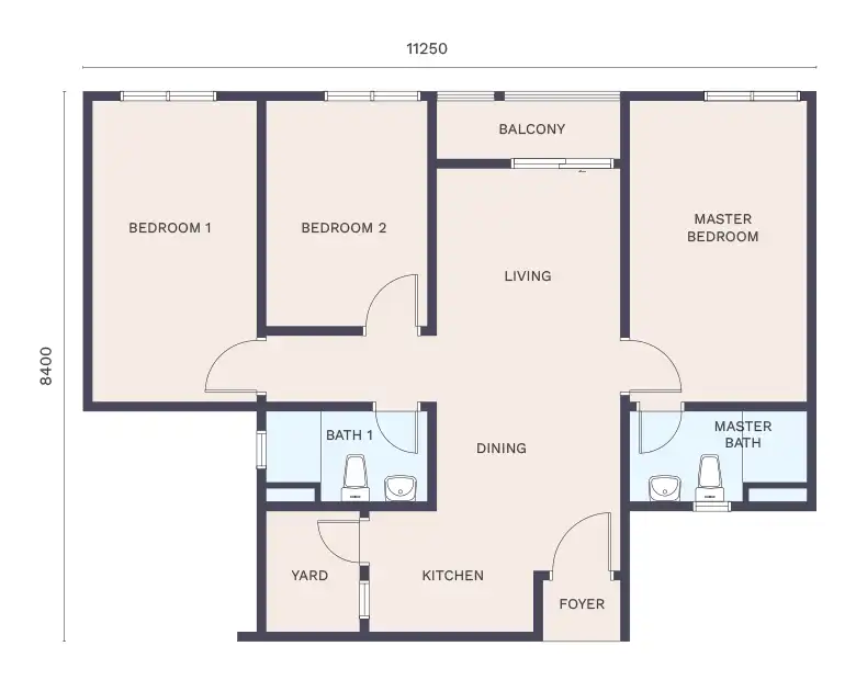 Residensi Armani Putra | Serviced Apartment Type E